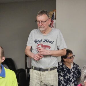 A participant performs for the audience during the 2026 Talent Show on June 11.